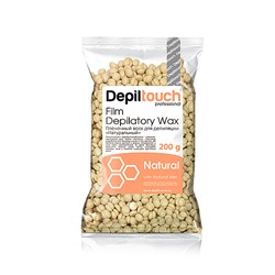 Воск для депиляции пленочный с натуральным воском, бренд - Depiltouch Professional
