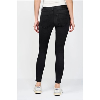 Pantalón skinny fit de tiro alto Stella - Negro