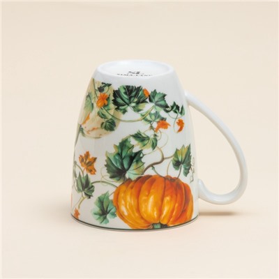 Кружка SL Home Фете дэ ла мойсон, 400 мл, 9×10 см, фарфор, белая