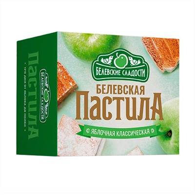 Белёвская пастила яблочная Классическая, 200г