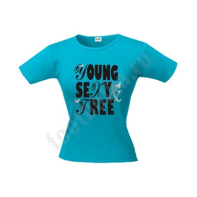 Футболка "Young, Sexy & Free"
