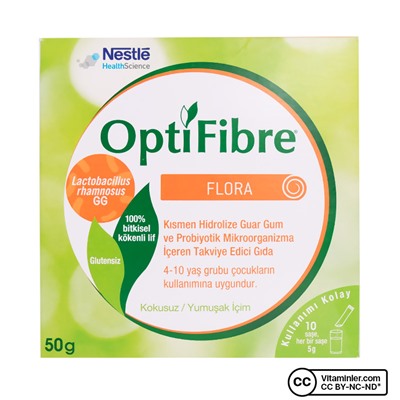 Nestle OptiFibre Flora 5 гр x 10 пакетиков