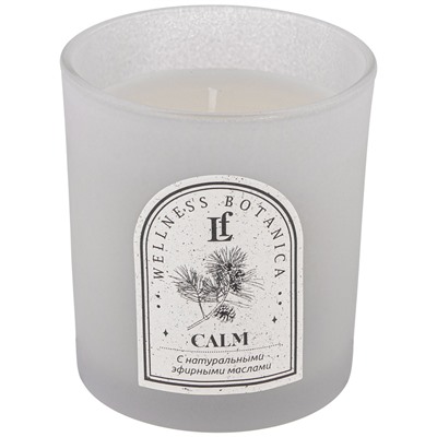 СВЕЧА АРОМАТИЗИРОВАННАЯ В СТАКАНЕ "CALM" 7*8 СМ