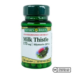 Nature's Bounty Расторопша пятнистая 175 мг 50 капсул