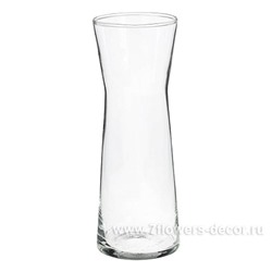 Ваза стеклянная "Элс", D 9,5 х Н 26 см