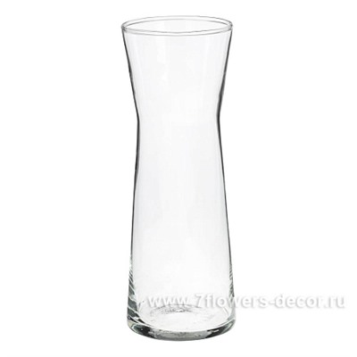 Ваза стеклянная "Элс", D 9,5 х Н 26 см