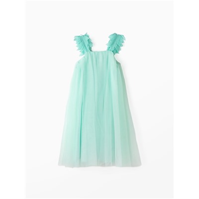 Платье для девочки MINAKU: PartyDress, мятное, рост 122 см