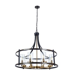Нарушена упаковка!   Подвесная люстра Arte Lamp Avior A7011SP-8BK