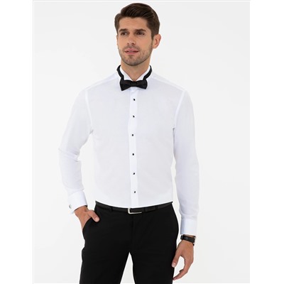 Рубашка для смокинга с белым Slim Fit