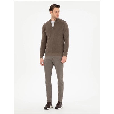 Vizon melanj Slim Fit
