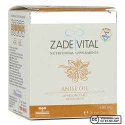 Zade Vital Анисовое масло 400 мг 25 взрывоопасных капсул