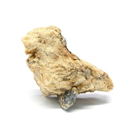 Корунд сапфир в породе 62*34*21мм, 40г