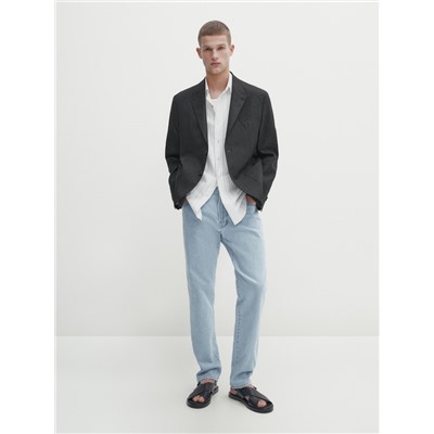 Jeans bleach slim fit