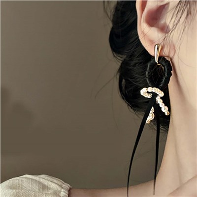 Серьги длинные на гвоздиках арт. 13 2354 (id 270672)