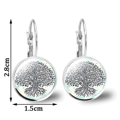 Серьги с английским замком арт. 13 3951 (id 259431)