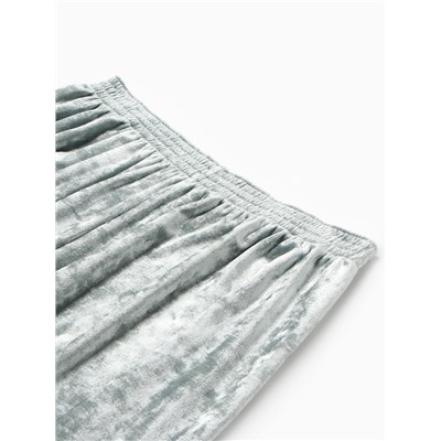Комплект женский домашний (лонгслив и шорты) KAFTAN «Бархат», размер 48-50, мята
