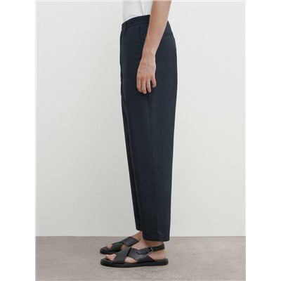 Pantalón popelín jogger fit