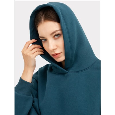 Худи женское в бирюзовом оттенке