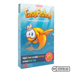 EasyVit EasyFishoil Omega 3 30 Жевательная форма