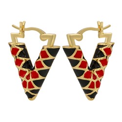 Серьги с замком кольцо арт. 11 8213 (id 254867)