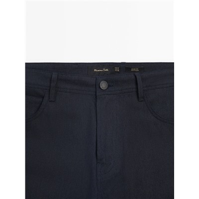 Pantalón tejanero slim fit