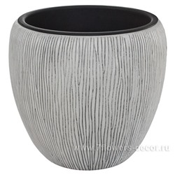 Кашпо полистоун Nobilis Marco "Pmw-b/ivory Jar", D30хH28 см с тех.горшком