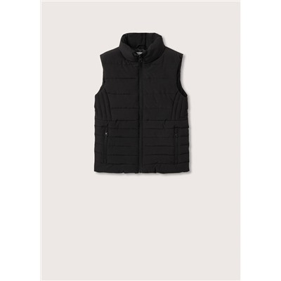 Chaleco acolchado bolsillos -  Niña | MANGO OUTLET España