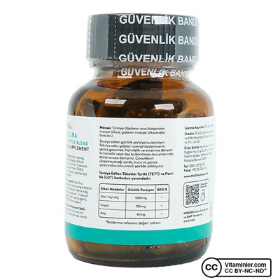 Lifeco Spirulina Kelp & Крапива 60 капсул