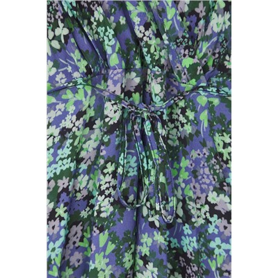 Blue A-Kesim/Bell Flower Well Dress Tbbss24ah00122