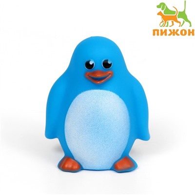 Игрушка пищащая "Пингвин" для собак, 7,5 х 6 см