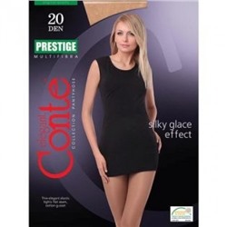 Колготки Conte Prestige (Конте Престиж), Nero (черный), 20 den, 2 размер