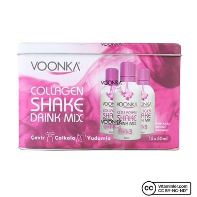 Voonka Beauty Collagen Shake Drink Mix 15 x 50 мл
