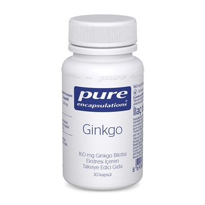 Pure Encapsulations Гинкго 50 160 мг 30 капсул