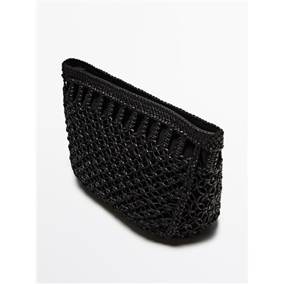 Bolso trenzado piel napa