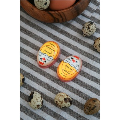 Таймер для варки яиц Доляна «Цыплёнок», кухонный, пластик, 6×3,5×3,5 см