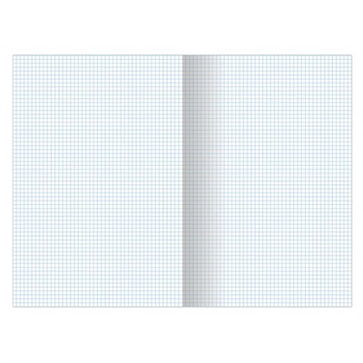 Тетрадь А4, 96 л., BRAUBERG скоба, клетка, обложка картон, ОДИН ЦВЕТ, 401880