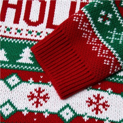 Джемпер вязаный новогодний детский KAFTAN Holidays размер 32, (110-116 см)