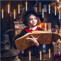 Левитирующие свечи как в Hogwarts с волшебной палочкой