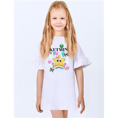 Платье для девочки KETMIN STAR MINI цв.Белый