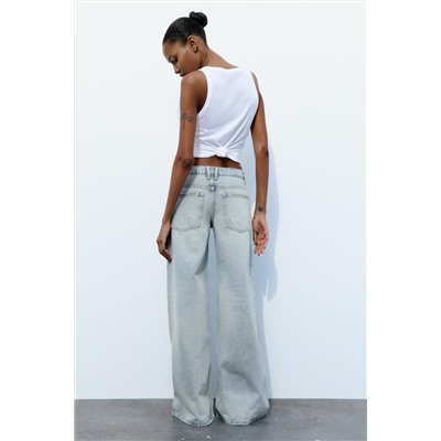 JEANS TRF TIRO BAJO ELEPHANT LEG