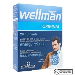 Витабиотики Wellman Original 30 таблеток