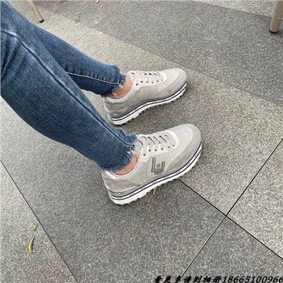 Li*u J*o ♥️ оригинал✔️ женские кроссовки из натуральной кожи и замши. Стоковый магазин