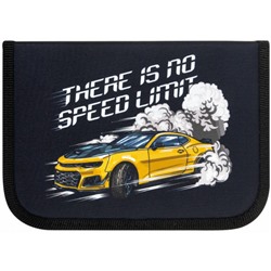 Пенал ПИФАГОР Extreme speed, 1 отделение, полиэстер, 19х13 см