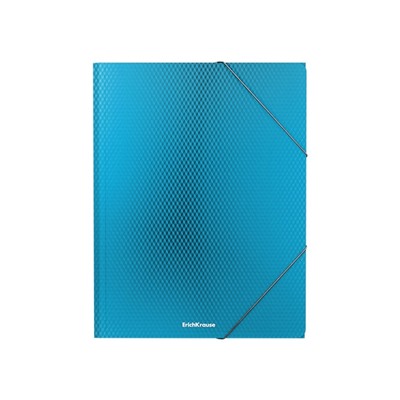 Папка на резинке А4, 500 мкм, ErichKrause Diagonal Vivid, до 300 листов, микс