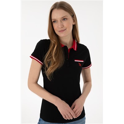 Женщина черная T -Fish Surprise Discount в корзине