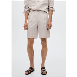 Bermuda lyocell lino  -  Hombre | MANGO OUTLET España