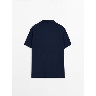 Polo piqué 100% algodón