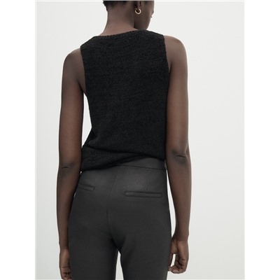 Pantalón legging encerado