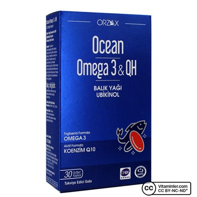 Ocean Omega 3 и QH 30 капсул