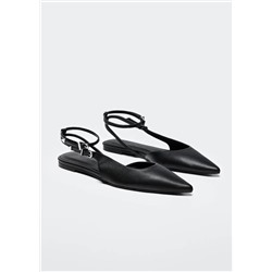 Zapato punta pulsera -  Mujer | MANGO OUTLET España